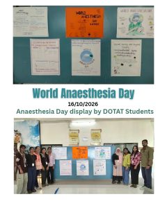 World Anaesthesia Day 16 th